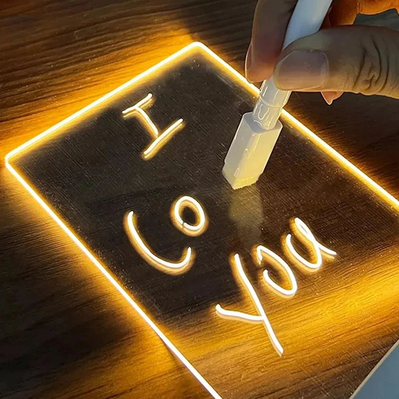 Message Glow Board Light